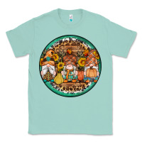 Seafoam fall gnomes round earrings 4 Classic Tee - Artiststas
