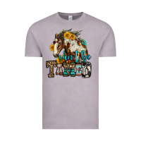 Vintage Zinc can't be tamed horse Vintage Tee - OliviaCreatesArt