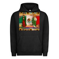 Mexico Flag Our Lady Of Guadalupe San Judas Sunflower Urban Hoodie | Teevron
