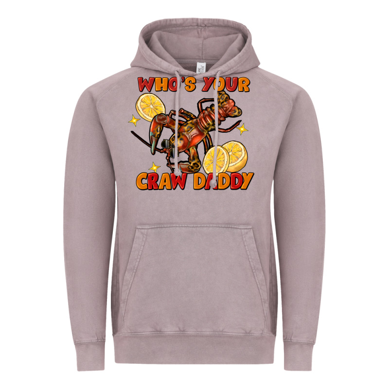 Crawfish Who's Your Craw Daddy Vintage Hoodie by FaDigitalArtStudio | Teevron