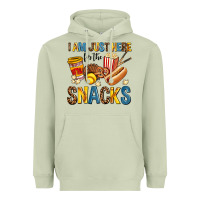 Matcha i am just here for the snacks Heavyweight Hoodie - AdoDesignShop