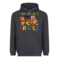 Smoke i am just here for the snacks Heavyweight Hoodie - AdoDesignShop
