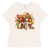 Bone cinco de mayo taco lady Ladies Tee - CowGirlArtShop