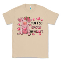 Mushroom Valentine's Day Don't Go Bacon My Heart Classic Tee - RanaPortraitStore