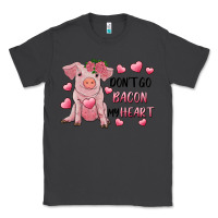 Smoke Valentine's Day Don't Go Bacon My Heart Classic Tee - RanaPortraitStore