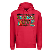 Cardinal being a teacher makes my life complete Premium Hoodie - RanaPortraitStore