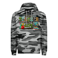Slate Camo being a teacher makes my life complete Premium Hoodie - RanaPortraitStore