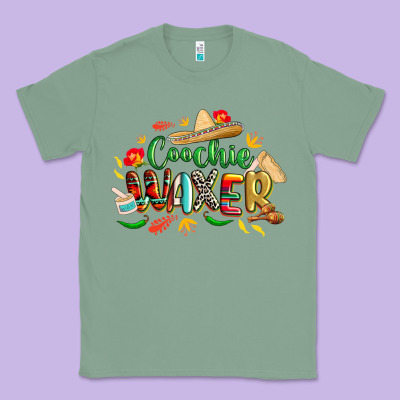 Cinco De Mayo Coochie Waxer Classic Tee Designed By Cowgirlartshop