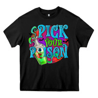 Black Pick Your Poison Heavy Core Tee - texasbilliewilder