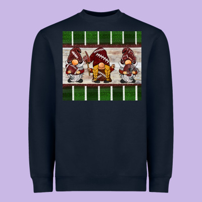 Football Gnomes Heavyweight Sweatshirt Designed By Barkaloodesign