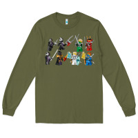 Army Green ninjago Long Sleeve Tee - maiPhamDesign