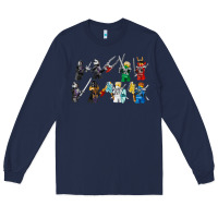 Navy ninjago Long Sleeve Tee - maiPhamDesign