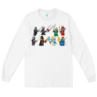White ninjago Long Sleeve Tee - maiPhamDesign