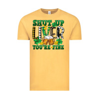 Vintage Mustard Shut up liver you're fine Vintage Tee - CowGirlArtShop