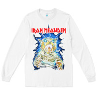 White iron meowden classic cute cat love animal outfits halloween Long Sleeve Tee - maiPhamDesign