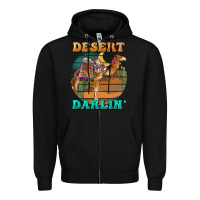 Black desert darling camel Zipper Hoodie - BarkalooDesign