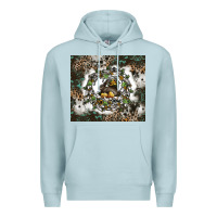 Blue Mist natures circle of life Premium Hoodie - CowhideDigitalArt