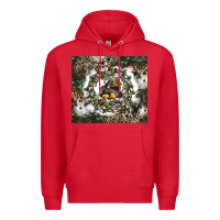 Red natures circle of life Premium Hoodie - CowhideDigitalArt