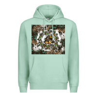 Seafoam natures circle of life Premium Hoodie - CowhideDigitalArt