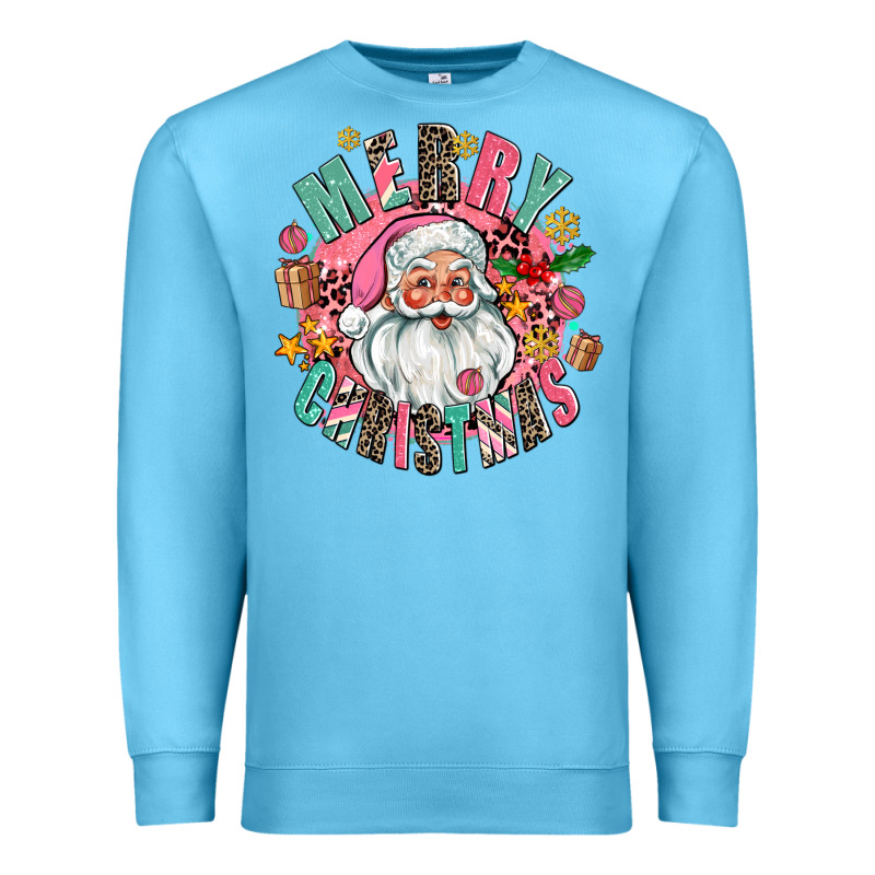 Merry Christmas Santa Premium Sweatshirt by AdoDesignShop | Teevron