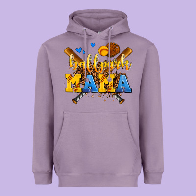 Ballpark Mama Heavyweight Hoodie Designed By Adodesignshop