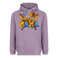 Lavender ballpark mama Heavyweight Hoodie - AdoDesignShop