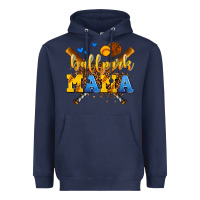 Navy ballpark mama Heavyweight Hoodie - AdoDesignShop