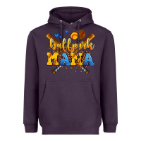 Plum ballpark mama Heavyweight Hoodie - AdoDesignShop