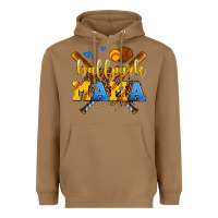 Toasted Coconut ballpark mama Heavyweight Hoodie - AdoDesignShop