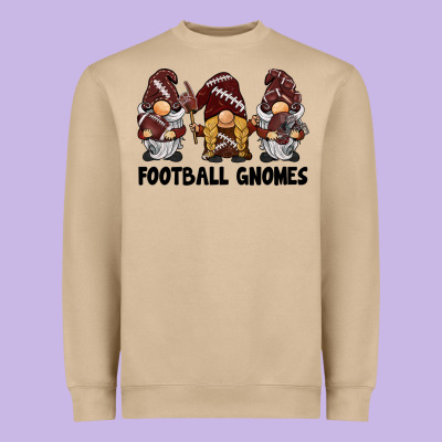 Football Gnomes Heavyweight Sweatshirt Designed By Barkaloodesign