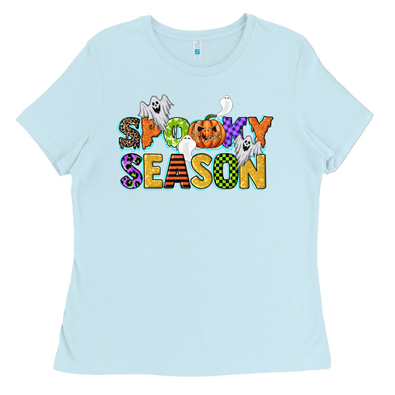 Spooky Season Ladies Tee by CowGirlArtShop | Teevron