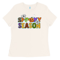Bone spooky season Ladies Tee - CowGirlArtShop