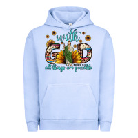Pigment Grape Ice with god all things are possible matthew 19 26 Urban Hoodie - JahusDesignShop