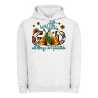 Pigment Lunar Rock with god all things are possible matthew 19 26 Urban Hoodie - JahusDesignShop
