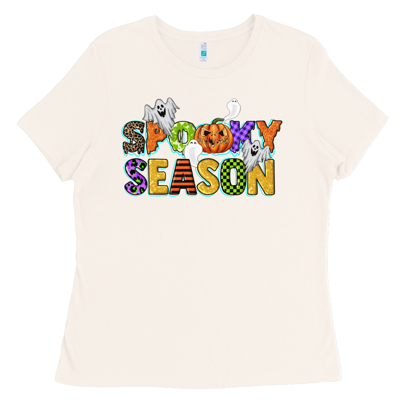 Spooky Season Ladies Tee by CowGirlArtShop | Teevron