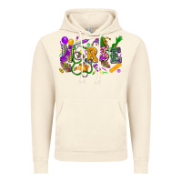 Vintage Artic Nurse Mardi Gras Vintage Hoodie - FaDigitalArtStudio