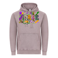 Vintage Zinc Nurse Mardi Gras Vintage Hoodie - FaDigitalArtStudio