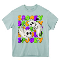 Arona Spooky with Ghost Cats Heavy Core Tee - texasbilliewilder