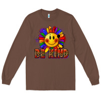 Chestnut Be kind pride Long Sleeve Tee - FaDigitalArtStudio