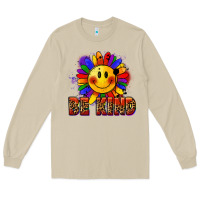 Mushroom Be kind pride Long Sleeve Tee - FaDigitalArtStudio