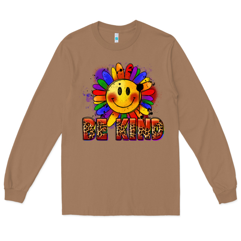 Be Kind Pride Long Sleeve Tee by FaDigitalArtStudio | Teevron