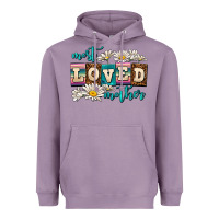 Lavender most loved mother Heavyweight Hoodie - AdoDesignShop