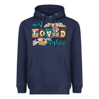 Navy most loved mother Heavyweight Hoodie - AdoDesignShop