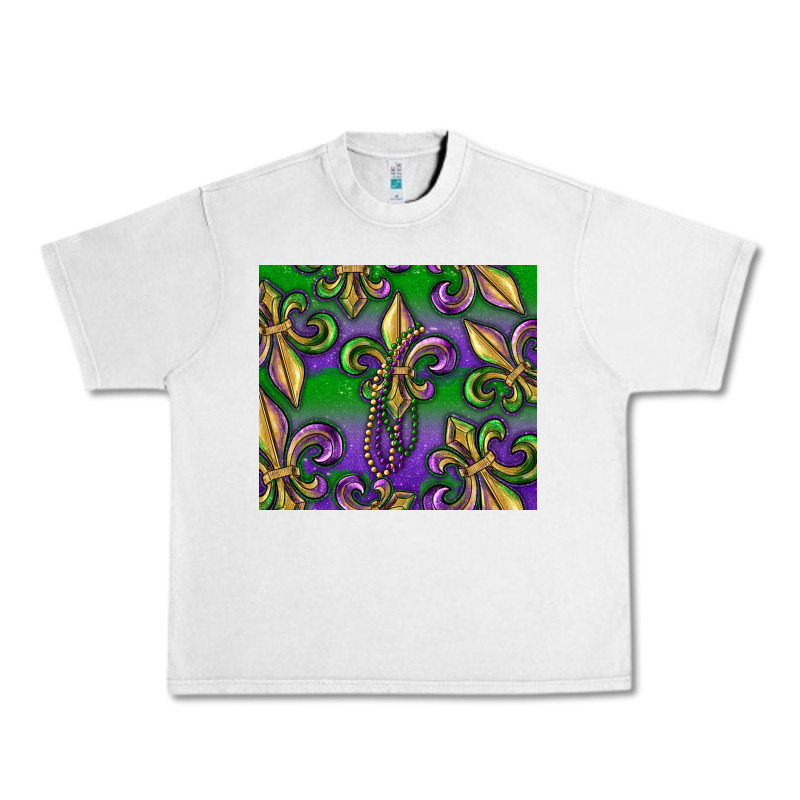 Mardi Gras Fleur De Lis Urban Heavy Tee by RanaPortraitStore | Teevron
