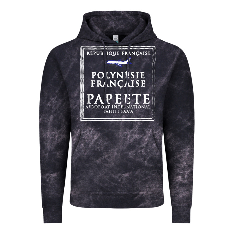 Papeete Tahiti Passport Stamp Vacation Travel T Shirt Vintage Hoodie by maiPhamDesign | Teevron