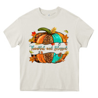 Cream pumpkin thankful and blessed Heavy Core Tee - NancyCooperArtShop