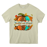 Mossy pumpkin thankful and blessed Heavy Core Tee - NancyCooperArtShop