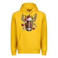 Lemon christmas football Premium Hoodie - SublimationCraftShop