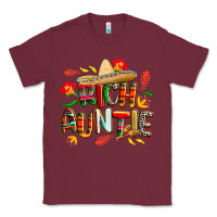 Burgundy cinco de mayo rich auntie Classic Tee - CowGirlArtShop