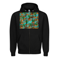 Black camel leopard Zipper Hoodie - BarkalooDesign
